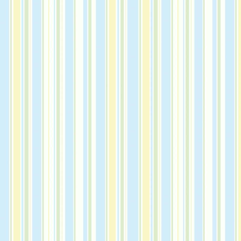 Papier peint rayures verticales bleues et jaunes