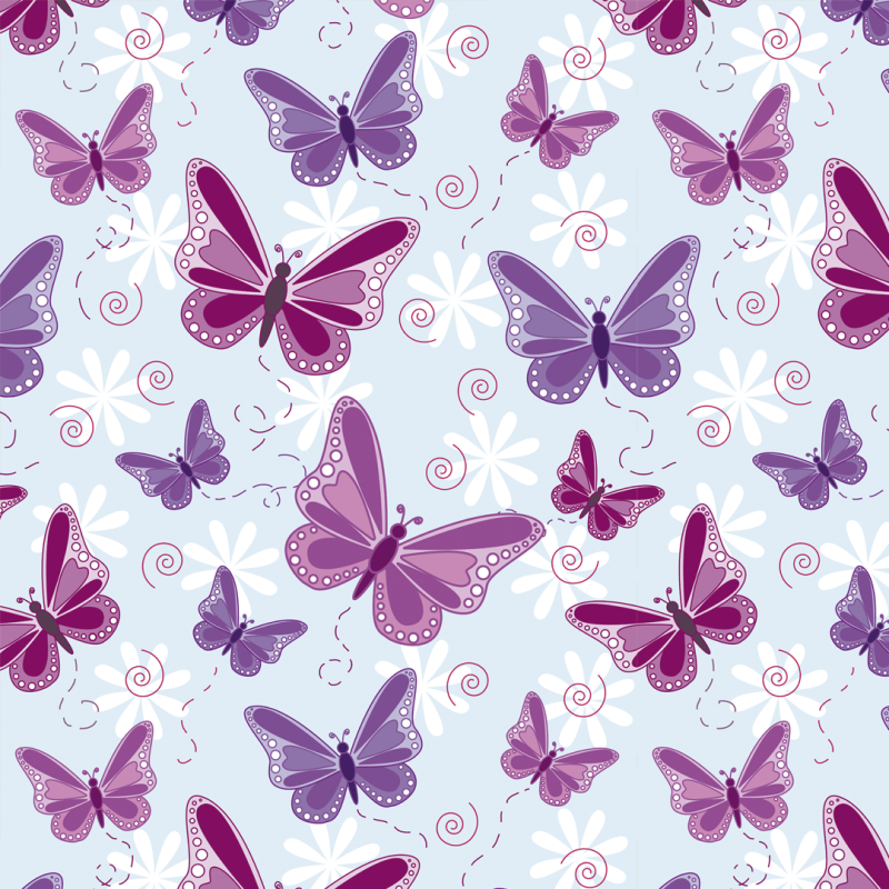 Papier peint de papillons décontractés