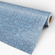 Blaue Blumentapete