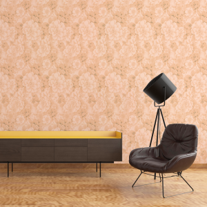 Wallpaper Florales Salmon