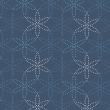 Blaue Blumentapete