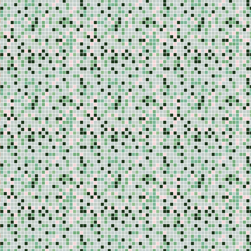 Tile Wallpaper in shades of green