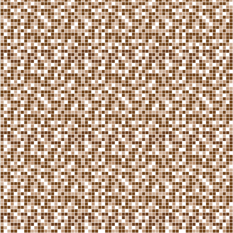 Tile Wallpaper light brown dark brown