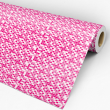 Papier peint en carreaux rose et blanc