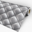 Silver Gray Leather Wallpaper