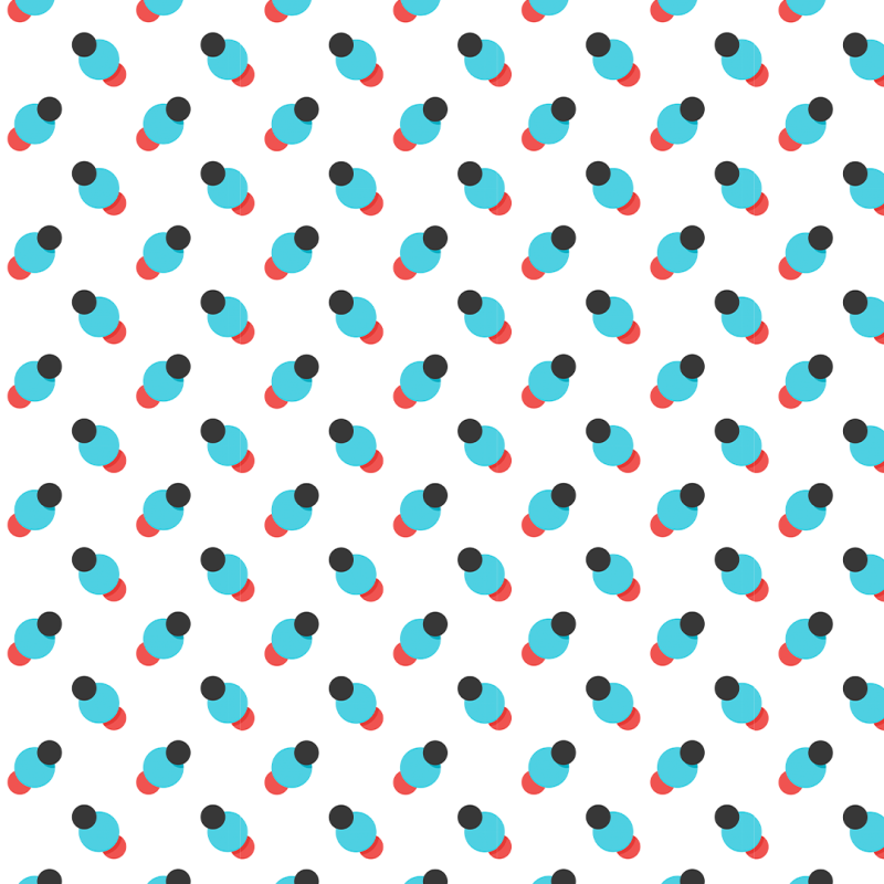 Wallpaper geometric circles big and small - Sweet papaya home