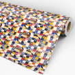 Wallpaper geometric colored squares