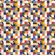 Wallpaper geometric colored squares