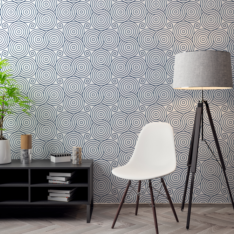 Geometric Wallpaper circles