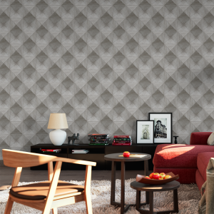 Geometric Wallpaper gray...