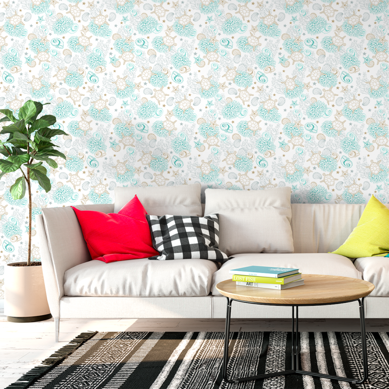 Carta da parati giovanile Tortugas