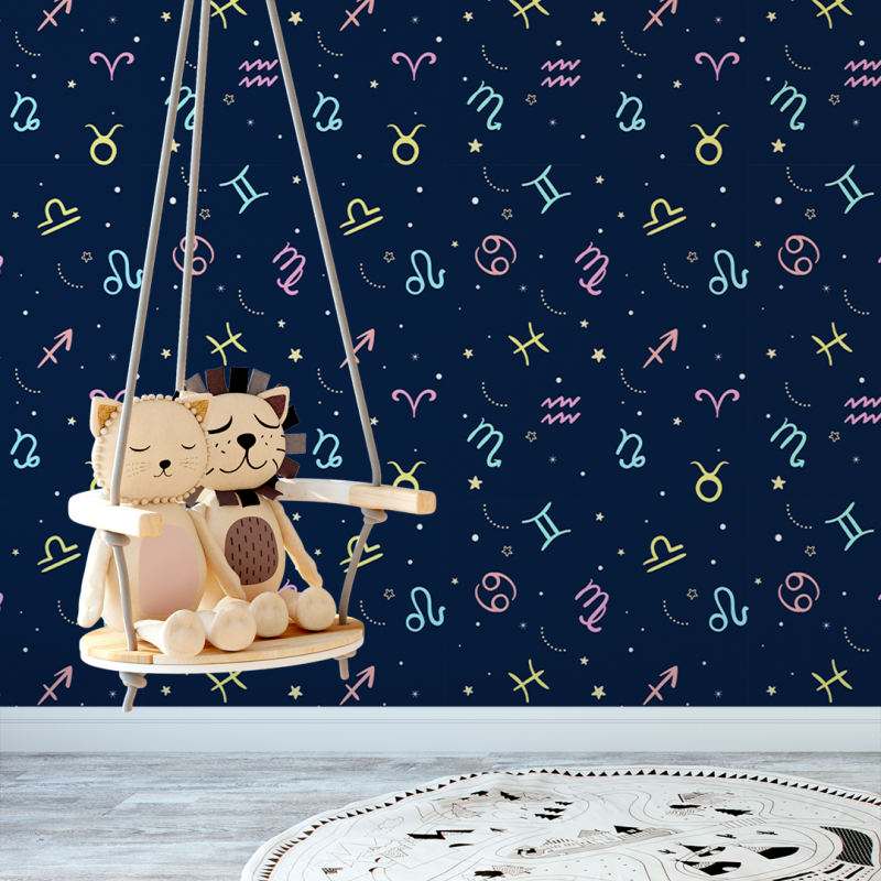 Carta da parati Gioventù zodiaco