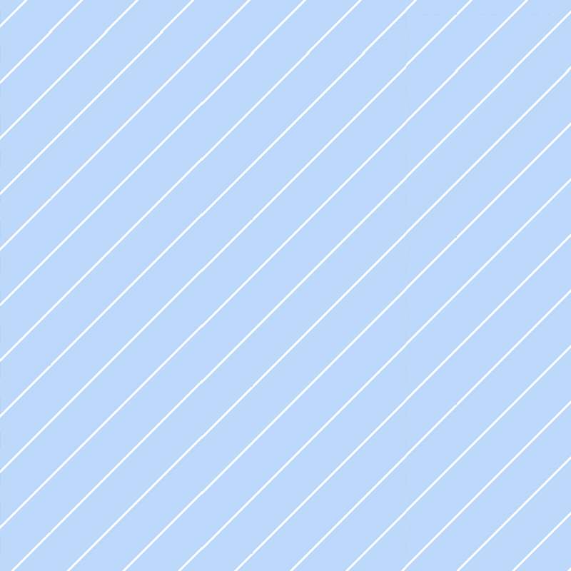 Papel pintado Rayas diagonales blancas en fondo azul