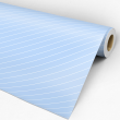 Carta da parati a strisce diagonali bianche su sfondo blu