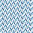 Carta da parati Zig zag Blu