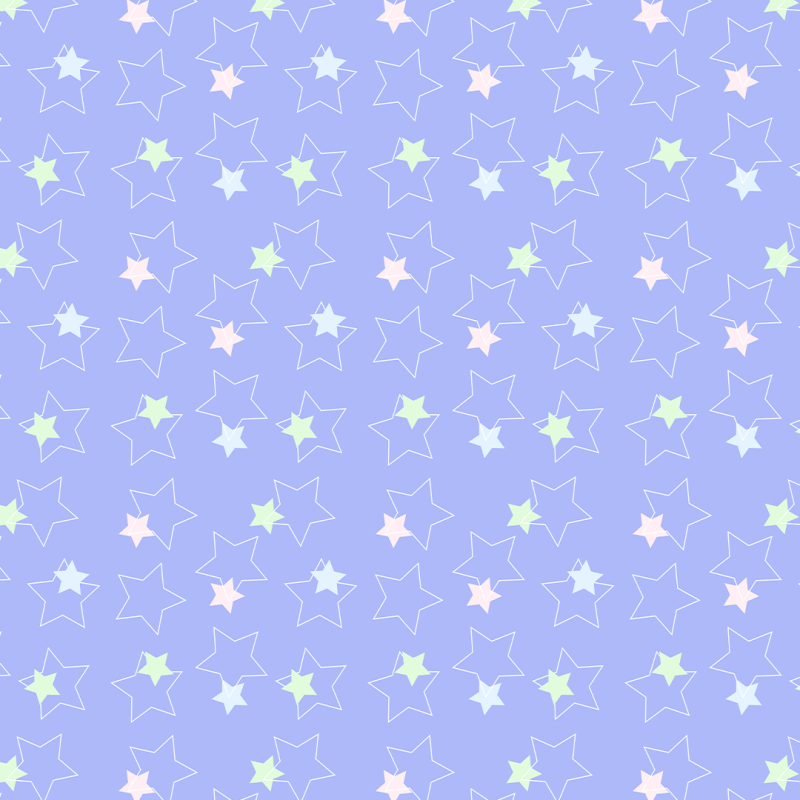 Papier peint enfant étoiles bleues