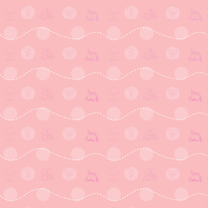 Children's wallpaper pink