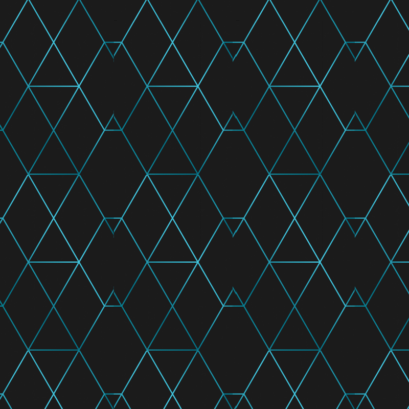 Carta da parati geometrica Triangoli blu Triangoli blu