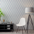 Geometric Wallpaper blue triangles