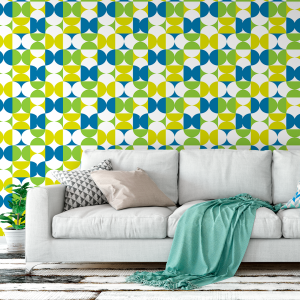 Geometric Wallpaper half...