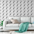 Triangles and circles geometric wallpaper