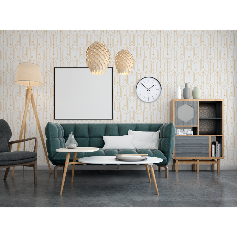 Luxuri Geometric Wallpaper