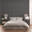 Geometric Circular Grey Wallpaper
