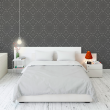 Geometric Circular Grey Wallpaper