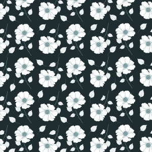 Floral Wallpaper Daisies on...