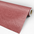 Papel Pintado Floral Tropical Unicolor Rojo