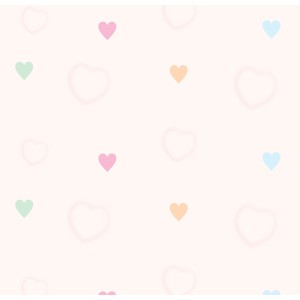 Children's wallpaper hearts