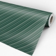 White and Green Diagonal Stripes Wallpaper