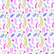 Multicolour Floral Tapete