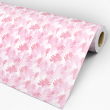 Papel Pintado Floral Otoño Rosa