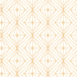 Papier peint géométrique de luxe blanc et or