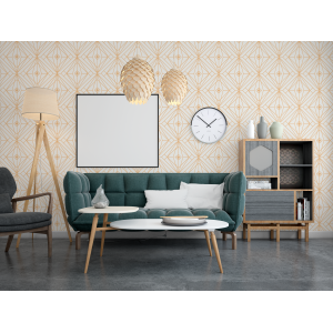 Carta da parati geometrica...