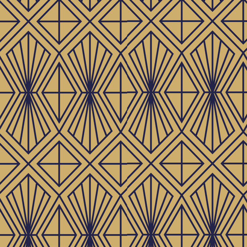 Papier peint géométrique égyptien