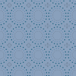 Papier peint géométrique Blue Cross