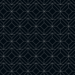 Luxury Blue Geometric Wallpaper