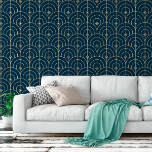 Luxury Blue and Gold...