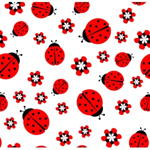 Ladybugs Wallpaper for Kids