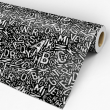 Youth Wallpaper Letters Black