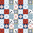 Vintage Tile Wallpaper