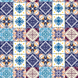 Blue Tiles Wallpaper