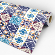 Blue Tiles Wallpaper