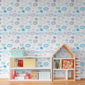 Papier peint nuages