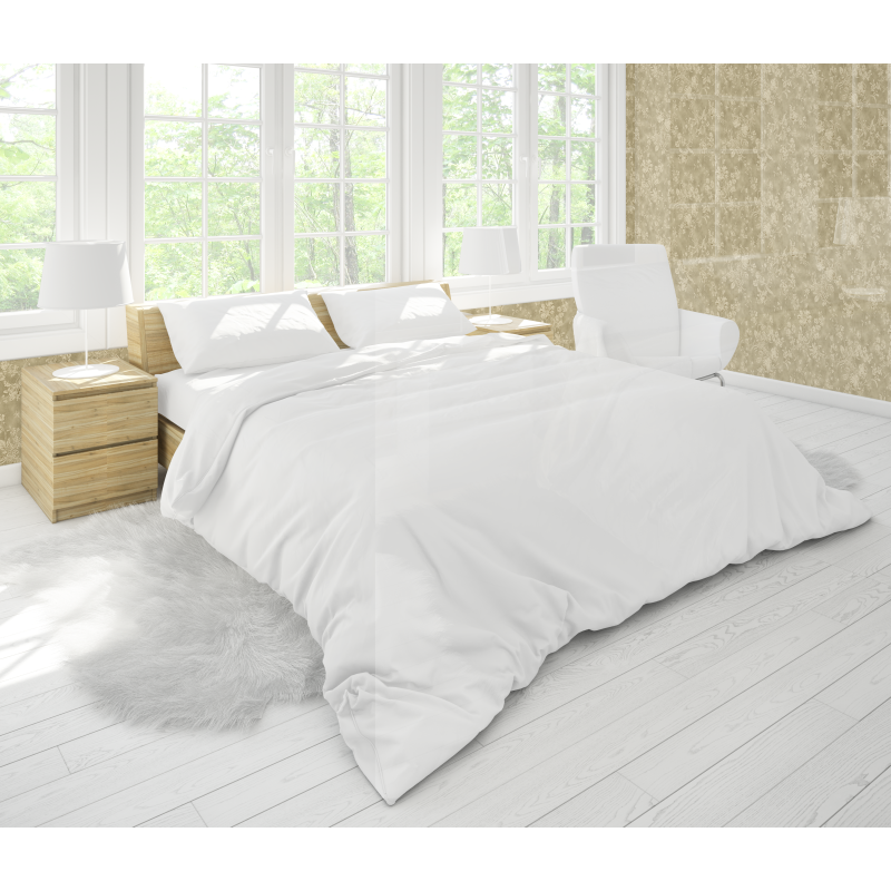 Floral Wallpaper in cream tones