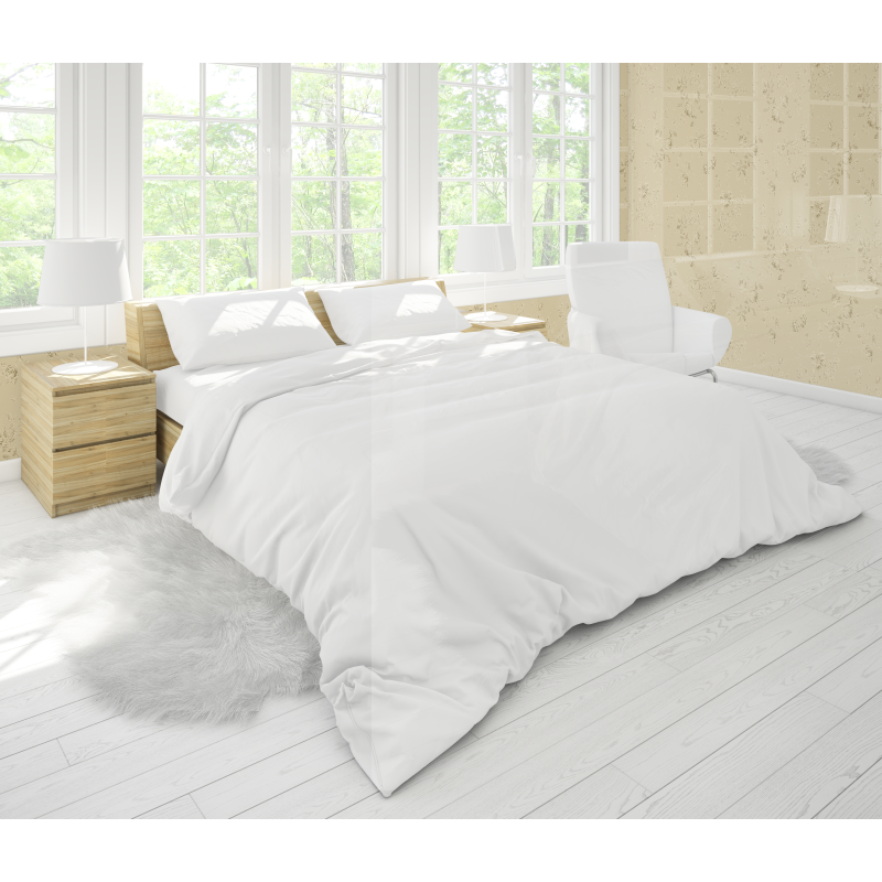 Floral Wallpaper in light cream tones