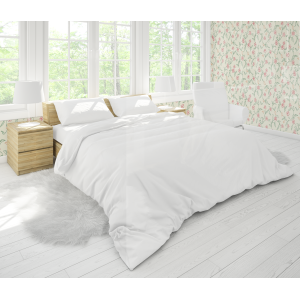 Papier peint floral simple