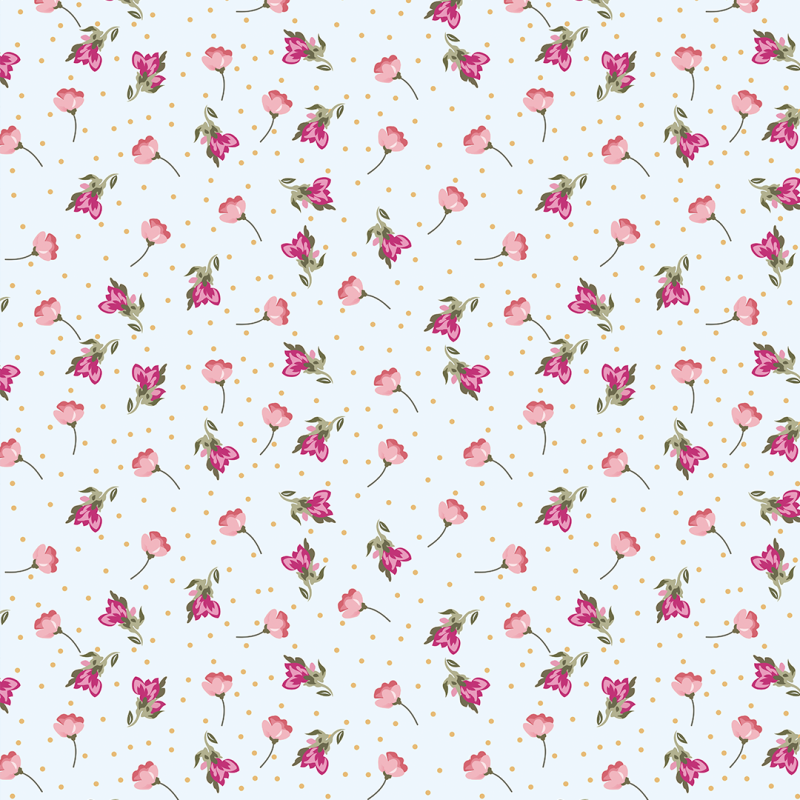 Floral Wallpaper roses in pinks